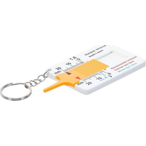 Jauge de Prof. de Profil 0-20 mm - Porte-Clés Pratique - Mesure Précise et Compacte - D-Work (1/5)