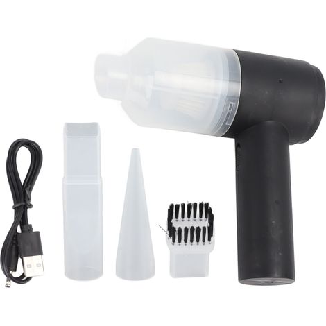 Aspirateur voiture sans fil mini main USB rechargeable 9000PA forte aspiration pour auto maison poils animaux (1/5)