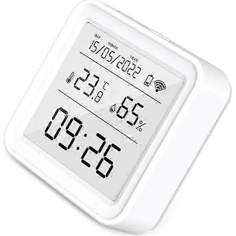 Hygromètre intérieur Tuya WIFI pour capteur de température et d'humidité (1/5)