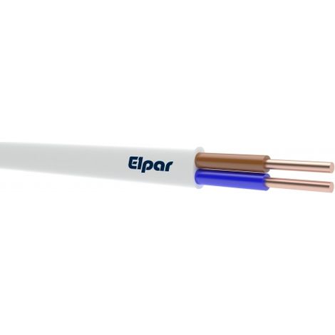 Cable YDYP 2x1.5 blanco 450/750 V - 100 MB - E314BE-YY005