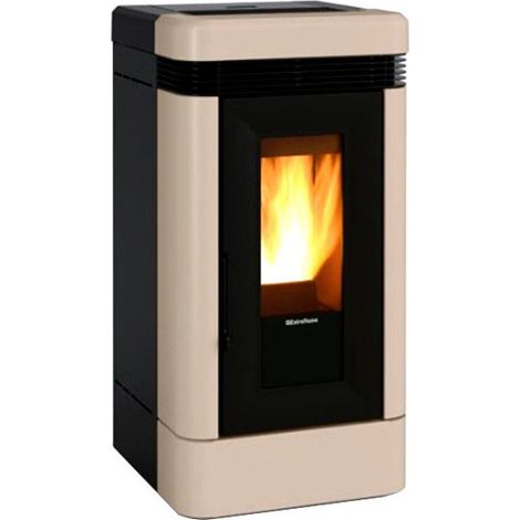 Estufa de pellets Lucia Plus Blanca Extraflame