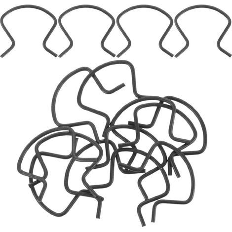 20 Clips de Fixation en Métal pour Manivelle de Lève-vitre de Voiture avec Goupille de Dérive et Tige de Tension du Ressort, Accessoire pour Portière (1/5)