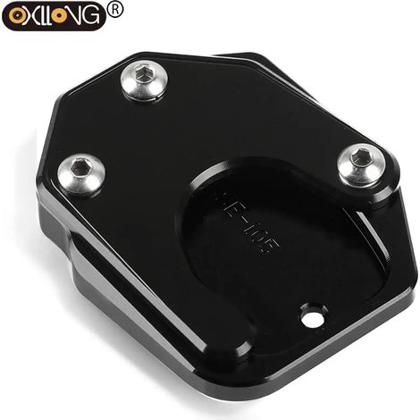 (noir) Béquille latérale CNC pour moto, extension et support compatibles avec HONDA CB600F HORNET 2008-2013 et CB900F 2002-2007 maxpower (1/4)