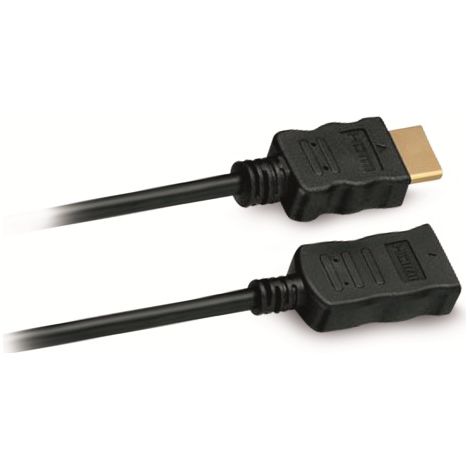 S-IMPULS HDMI-Verlängerungskabel, HIGH SPEED with ETHERNET, 3 m