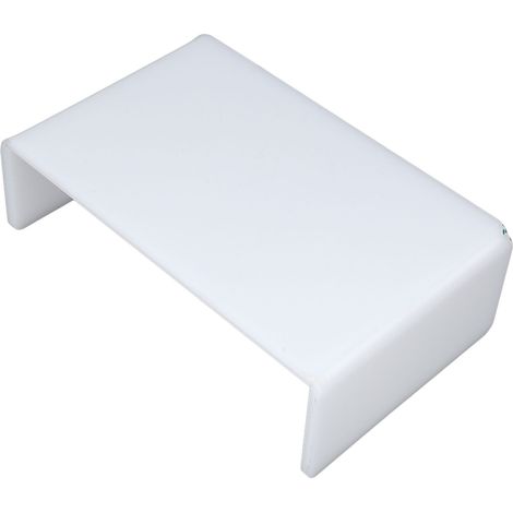 Étagère surélevée en acrylique pour bureau, bords lisses, nettoyage facile. Support surélevé en acrylique pour écrans d'ordinateur, usage dentaire. (1/5)
