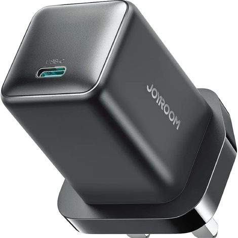 Joyroom JR-TCG18 65W Wandladegerät 1 x USB-C (UK-Stecker) - Schwarz