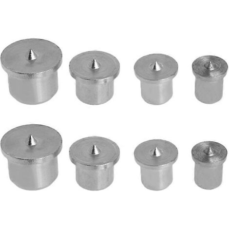 OOTDTY 8 pièces. Jeu de forets à expansion de 7 mm, 8 mm, 10 mm et 13 mm pour chevilles et tenons en bois. (1/5)