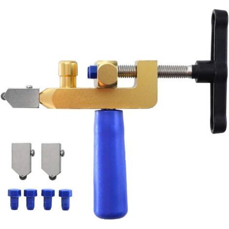 2-in-1 Professional Manual Tile Cutter, Multifunctional Tool for Glass and Ceramics (1/3)