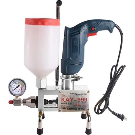 KAY-999 Machine de jointoiement étanche à Haute Pression 910W Pompe d'injection époxy/polyuréthane Outil de Fuite de Liquide de jointoiement (1/5)