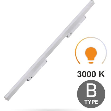 Faretto lineare bianco a fascio ampio da 30W 3000K bianco caldo, tipo B, per binari magnetici SMART TRACK, 48VDC (1/5)