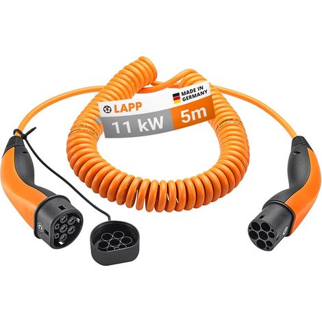 Cabo de carga Lapp Mobility Tipo 2 11 Kw - Cable en espiral - 20 A - 3 (1/5)