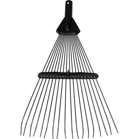 Laubbesen Strend Pro R115, 18 Lamellen, Fächerbesen, verstellbar, ohne Stiel