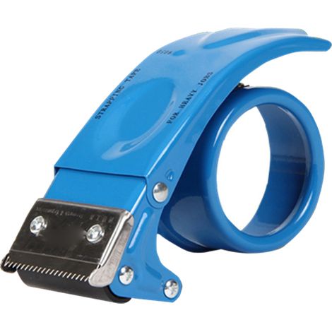 Packing Tape Dispenser Gun Cutter 6.0cm Cutter Sealing Cutting Tool for Transportation Blue (1/5)