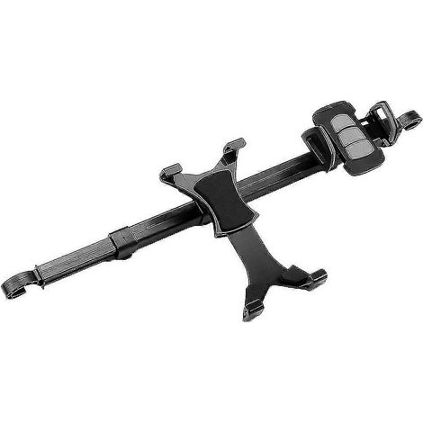Support de tablette rotatif à 360 degrés pour siège arrière de voiture - Support d'appui-tête général pour voiture - Support de téléphone arrière pour voiture - Support de tablette (noir) (1/2)