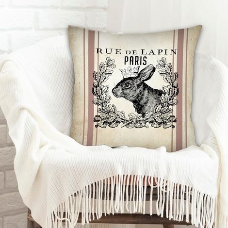 Housse de coussin décorative à la mode pour la maison lavable pour la Saint-Valentin, la Fête des Mères et des Pères (1/5)