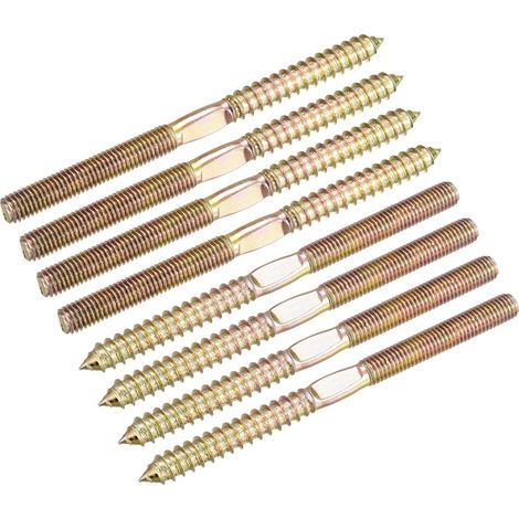 8pcs M8x120mm Vis Double Filetage Boulon Double Tête Cheville (1/5)