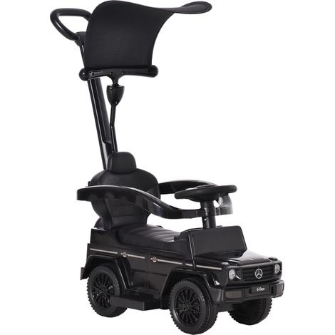 Coche correpasillos 3 en 1 con asa color negro para ninos de 18 a 36 meses 211772853 (1/5)