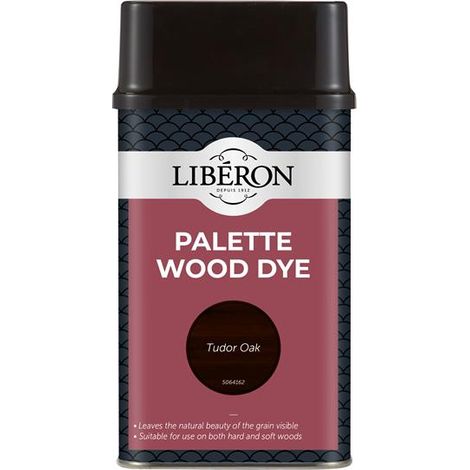 Liberon 126747 Palette Wood Dye Tudor Oak 500ml LIBWDPTO500N