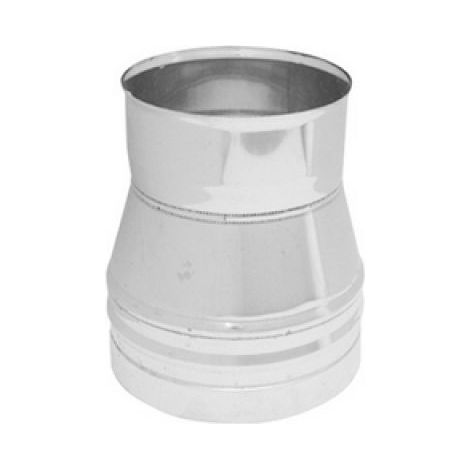 RIDUZIONE ACCIAIO INOX 316L PER CANNE FUMARIE Diam. 250-200