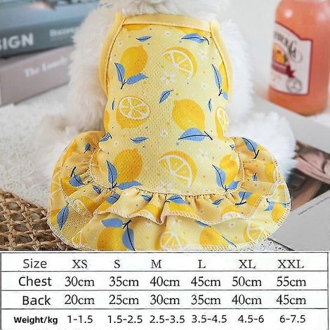 Nueva ropa de verano fresca para perros con estampado animal: vestido, camiseta, falda de tirantes para gatos, perros, caniches y carlinos pequeños y medianos. (1/5)