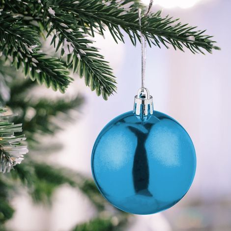 Christbaumkugeln set mattes und glanzendes finish 100er pack