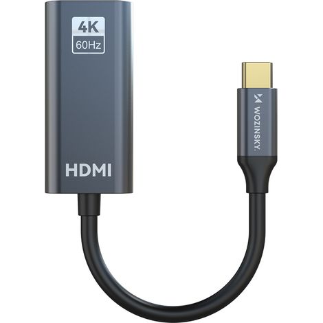 Adaptador USB-C a HDMI 4K 60Hz - Negro (1/5)