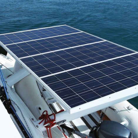 Wasserdichtes 10-W-Polykristallin-Solarladegerät mit adaptivem 10-A- oder 30-A-Laderegler, 12 V/24 V, für Autos, Boote, Anhänger und Wohnmobile (Batterie nicht im Lieferumfang enthalten). 30-A-Regler. (1/5)