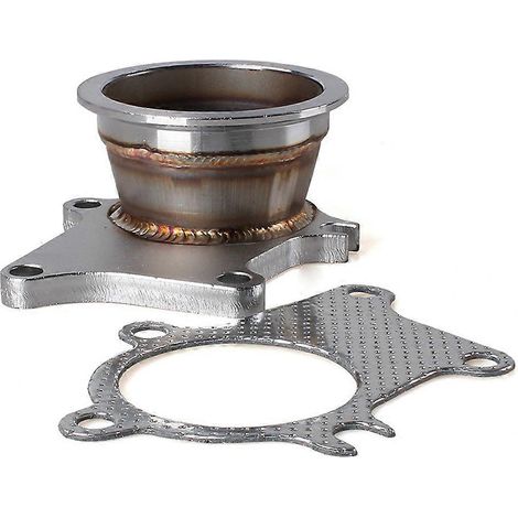 Car Turbo 3Inch V-Band Flange Adaptor 5 Bolt for T3 / T4 Turbocharger Flange Adaptor Parts (1/5)