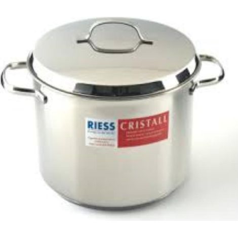 Riess Cristall marmite à viande avec couvercle acier inoxydable Ø24cm 5,7 litres induction