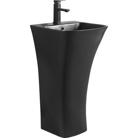 Mexen Nel lavabo autoportant 44 x 43 cm, noir mat - 26134570