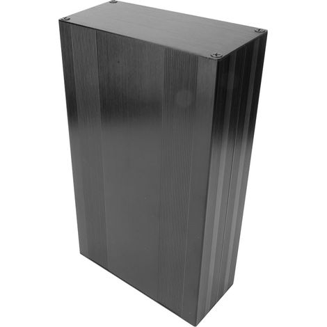Boîtier aluminium refroidissement type fendu 250mm, boîte électronique pour amplificateur GPS, enceinte de protection dissipateur chaleur, coffret encastrable DIY. (1/3)