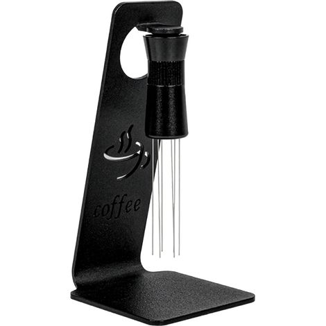 Agitatore per caffè con supporto magnetico, 6 aghi in acciaio inox