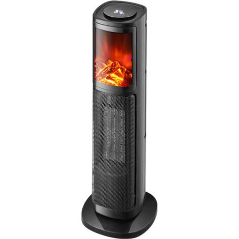Elektrischer Heizkörper abrila ENEBRO schwarz 2000 Watt kompakt