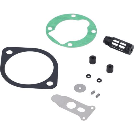 Pièces de rechange pour compresseur d'air PCP 12 V : kit de joints d'étanchéité en papier à 2 et 4 trous, filtre d'admission d'air et buse. (1/5)