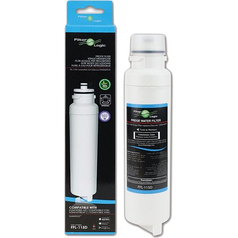 FilterLogic FFL-115D Fridge Water Filter Compatible with Daewoo DW2042FR-09