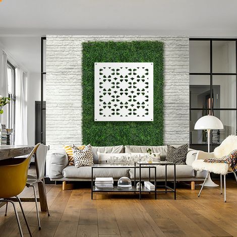 PINCERS - Pannello in PVC traforato - Parasole - Colore: bianco - Misura: 48x48 cm (1/3)