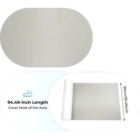 Tapis de sol pour bateau, étanche, antidérapant, GRIS (1/2)