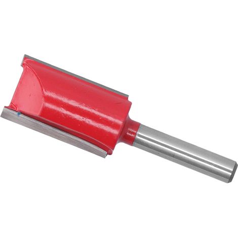 Fraise à défoncer en carbure cémenté, 2 dents, queue de 6,35 mm (1/4 po), outil de fraisage pour le travail du bois, 6,35 x 45,7 x 76,2 mm (1/4 po x 18 po x 30 po). (1/5)