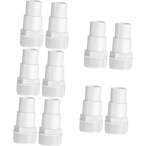 10 pièces adaptateur de pompe de piscine grand format pour