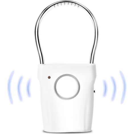 Blanc,120dB Alarme de Porte et Fenêtre, Alarme Antivol sans Fil AntiIntrusion pour Poignée de Porte, Fenêtre, Sécurité Maison Contre Cambriolage (1/5)