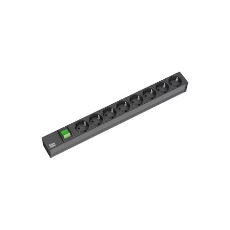 BACHMANN Bachmann 19-Steckdosenleiste ALU 1HE, 8-fach, s. (333.505) (1/2)