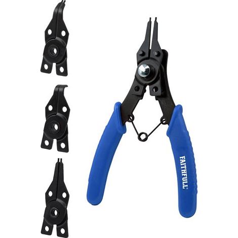 Faithfull 10002 Circlip Pliers Set, 5 Piece FAIPLCIRSET (1/3)