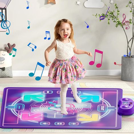 Tapis de danse électronique pour enfants de 4 à 8 ans avec boutons lumineux Sans fil Bluetooth (1/5)