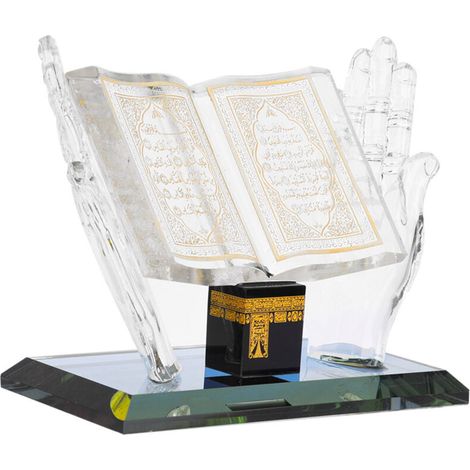 Maquette décorative en cristal musulman, artisanat islamique, souvenirs, décoration de voiture (1/5)