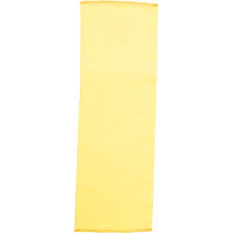 Gant de gommage élastique pour le corps, lavable en douche - Serviette de massage exfoliante - Jaune (1/5)