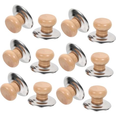Poignées de couvercle de casserole – Lot de 12 boutons de remplacement universels en plastique résistant pour ustensiles de cuisine
