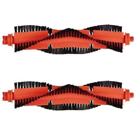 Lot de 2 brosses principales pour aspirateur robot laveur Xiaomi Mijia 3C B106CN STYJ02YM - Pièces de rechange Rollin (1/5)
