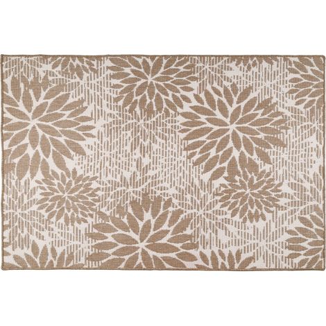 Mömax Outdoorteppich Noura Beige/Weiß ca. 120x170 cm (1/5)