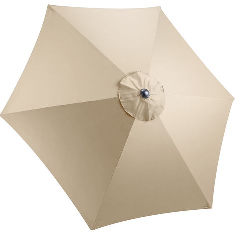 Replacement Parasol Canopy - 2.4m - Taupe