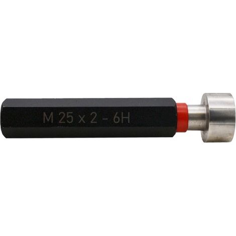 Tampon lisse n'entre pas pour filetage M 25 x 2,00 / 6H -